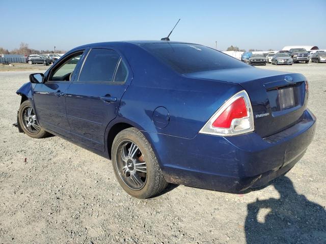 FORD FUSION S 2007 blue  gas 3FAHP06Z77R179304 photo #3