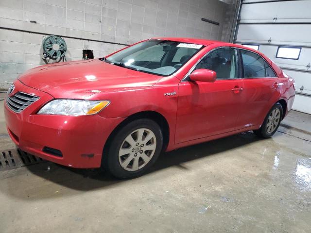 TOYOTA CAMRY HYBR 2008 red sedan 4d hybrid engine 4T1BB46K68U031501 photo #1