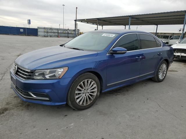 VOLKSWAGEN PASSAT SE 2017 blue  gas 1VWBT7A37HC018231 photo #1