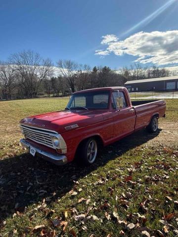 FORD F100 PICK 1967 red   1967F100 photo #3