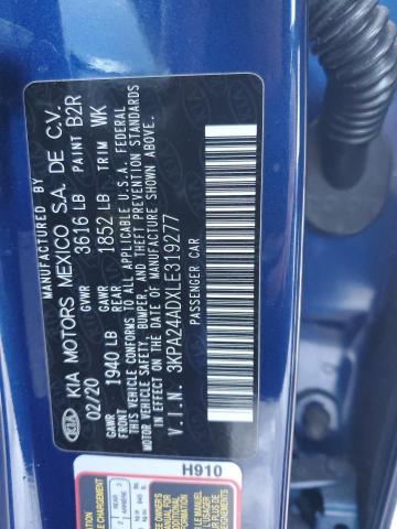 2020 KIA RIO LX 3KPA24ADXLE319277