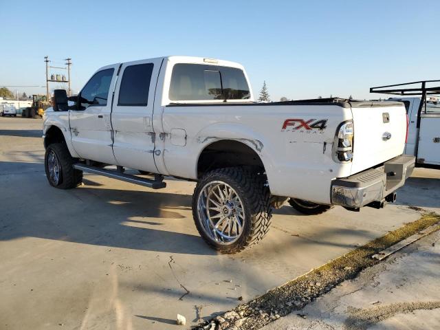 FORD F250 SUPER 2014 white  diesel 1FT7W2BTXEEA97654 photo #3