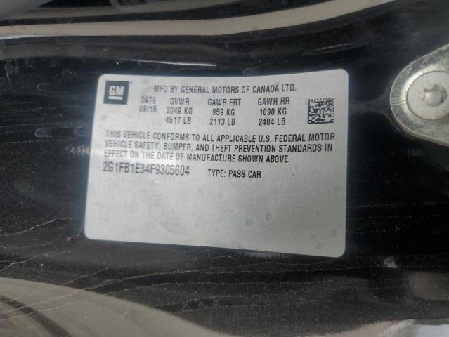 2015 CHEVROLET CAMARO LS 2G1FB1E34F9305604