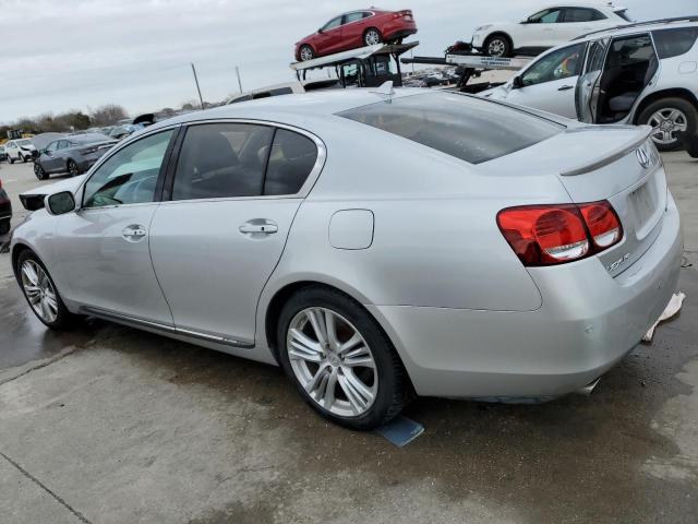 LEXUS GS 450H 2007 silver  hybrid engine JTHBC96SX75005554 photo #3