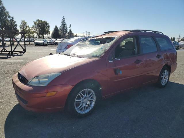 FORD FOCUS SE 2002 burgundy  gas 1FAFP36332W206492 photo #1