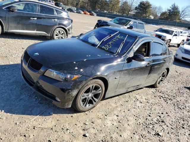 BMW 328 I 2008 black  gas WBAVA33508K053273 photo #1