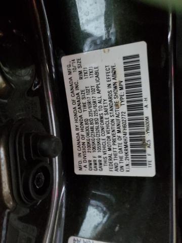 2015 HONDA CR-V EXL - 2HKRM4H74FH602772