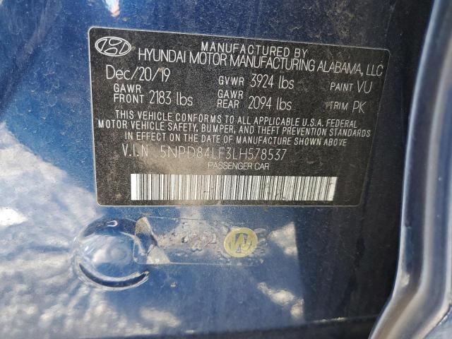 2020 HYUNDAI ELANTRA SE - 5NPD84LF3LH578537