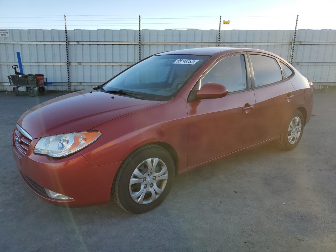  Salvage Hyundai ELANTRA