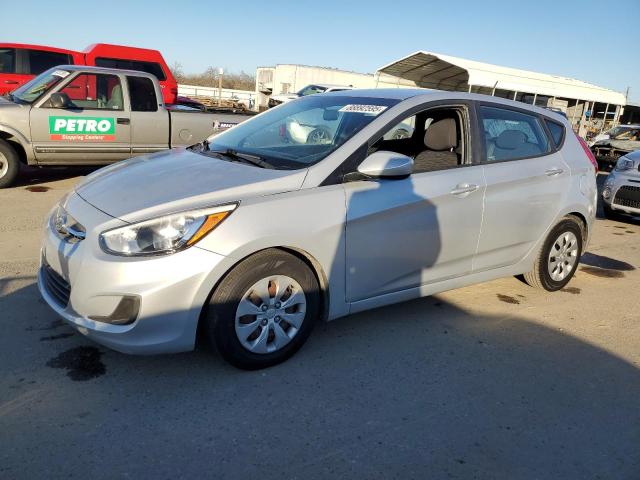 HYUNDAI ACCENT SE 2017 silver  gas KMHCT5AE5HU344855 photo #1