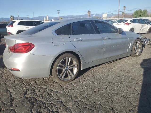 BMW 430I GRAN 2018 silver  gas WBA4J1C58JBG78593 photo #4