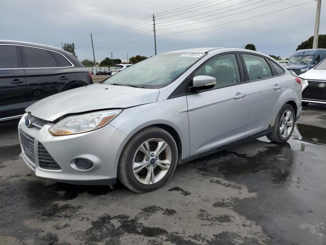 FORD FOCUS SE 2014 silver sedan 4d gas 1FADP3F20EL110677 photo #1