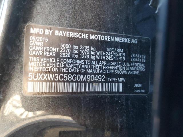 2016 BMW X4 XDRIVE2 - 5UXXW3C58G0M90492