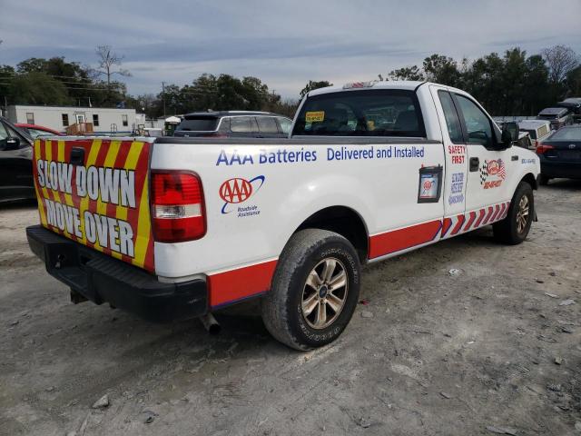 FORD F150 2006 white pickup gas 1FTRF12256NB57805 photo #4