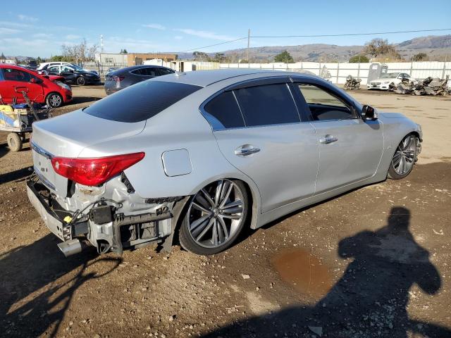 INFINITI Q50 BASE 2014 silver  gas JN1BV7AR6EM698200 photo #4