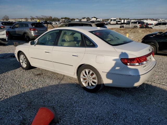 HYUNDAI AZERA SE 2007 white  gas KMHFC46F57A237734 photo #3