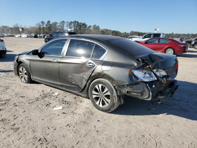 HONDA ACCORD LX 2013 gray sedan 4d gas 1HGCR2F30DA024087 photo #3