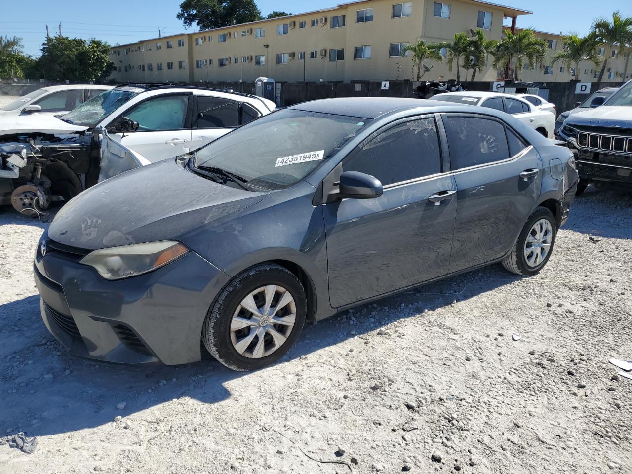  Salvage Toyota Corolla