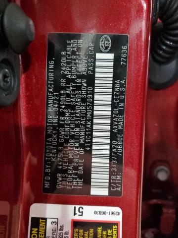 2021 TOYOTA CAMRY LE - 4T1C11AK1MU570910