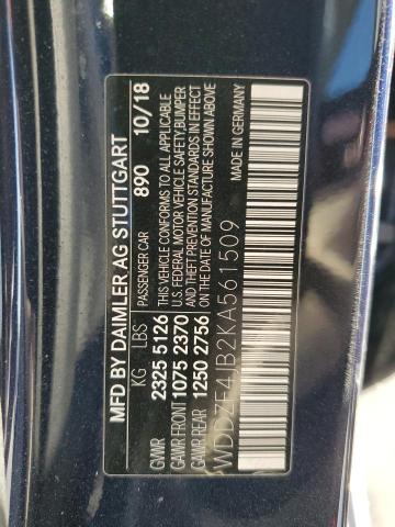 2019 MERCEDES-BENZ E 300 - WDDZF4JB2KA561509