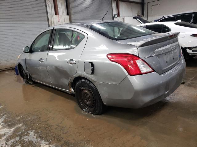 NISSAN VERSA SV W 2014 gray  gas 3N1CN7AP2EL824341 photo #3