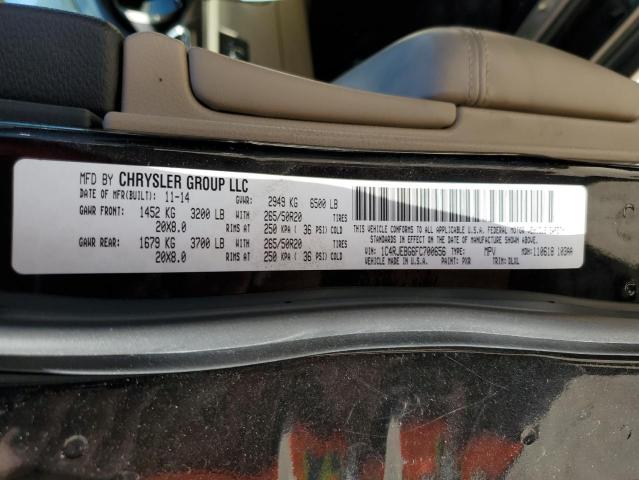 2015 JEEP GRAND CHER - 1C4RJEBG6FC700656