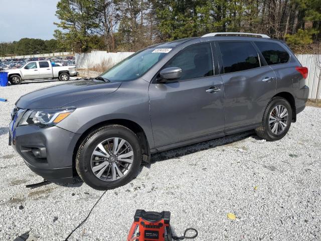 NISSAN PATHFINDER 2017 gray  gas 5N1DR2MN3HC669071 photo #1