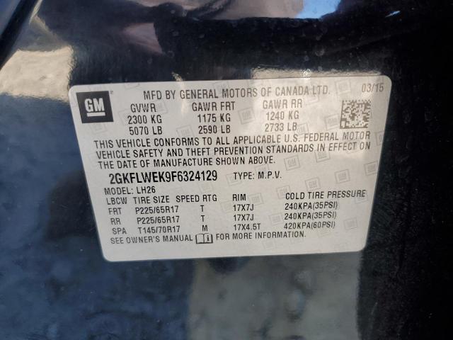 2015 GMC TERRAIN SL - 2GKFLWEK9F6324129