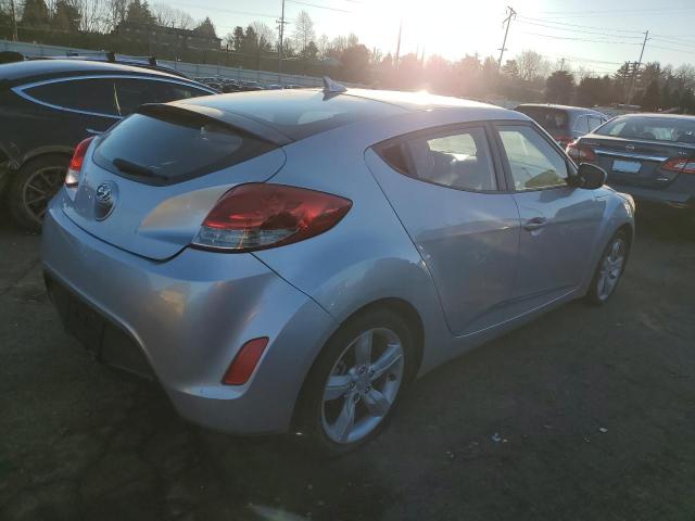 HYUNDAI VELOSTER 2012 silver coupe 3d gas KMHTC6AD0CU029371 photo #4