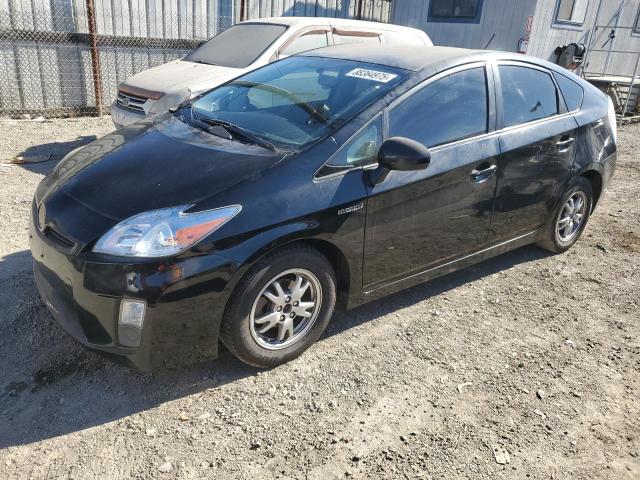 TOYOTA PRIUS 2010 black  hybrid engine JTDKN3DUXA0077940 photo #1