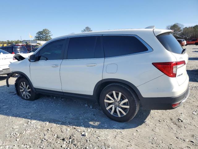 HONDA PILOT EX 2021 white  gas 5FNYF6H35MB060608 photo #3