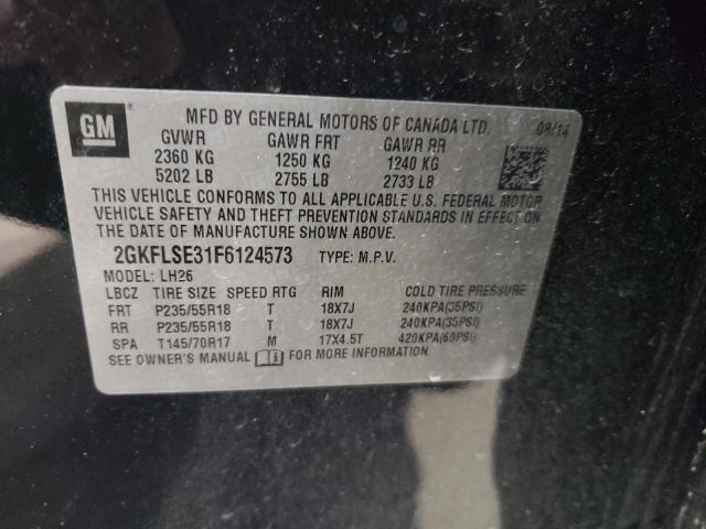 2015 GMC TERRAIN SL - 2GKFLSE31F6124573