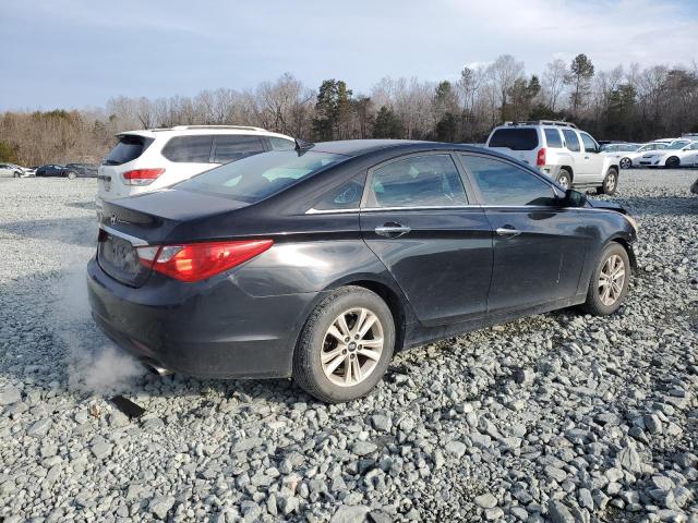 HYUNDAI SONATA SE 2011 black  gas 5NPEC4AC1BH064082 photo #4