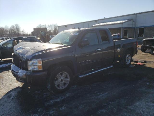 CHEVROLET SILVERADO 2010 gray  flexible fuel 1GCSKSE32AZ153283 photo #1