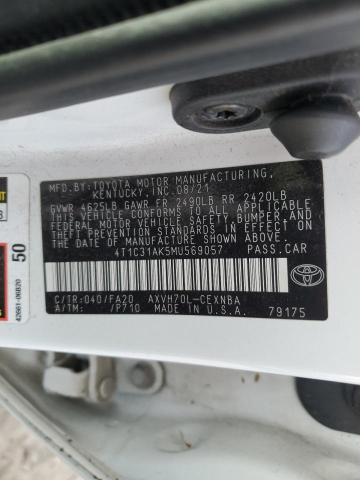 2021 TOYOTA 02 5FD25 4T1C31AK5MU569057