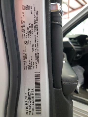 2022 JEEP GRAND CHER - 1C4RJKDG8N8555715