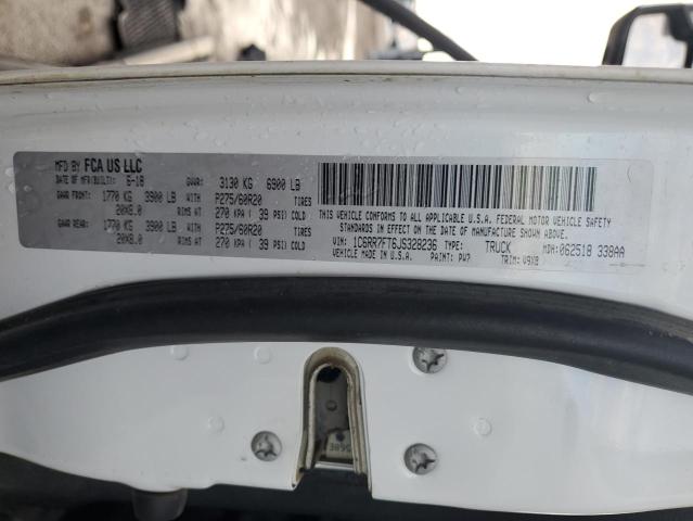 2018 RAM 1500 ST - 1C6RR7FT6JS328236