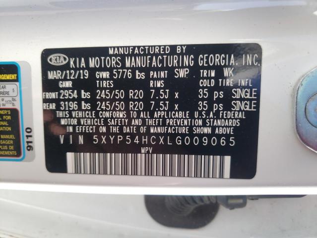 2020 KIA TELLURIDE - 5XYP54HCXLG009065