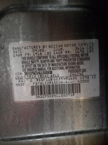 2020 NISSAN KICKS SV - 3N1CP5CV4LL550938