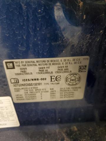 2016 GMC SIERRA K15 - 3GTU2NEC6GG132391