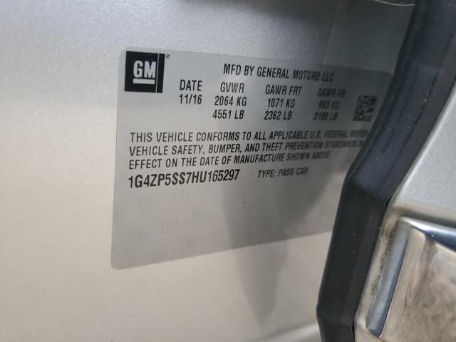 2017 BUICK LACROSSE E 1G4ZP5SS7HU165297