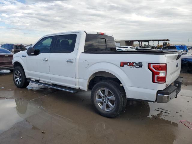 FORD F150 SUPER 2018 white  gas 1FTEW1E58JKE56543 photo #3