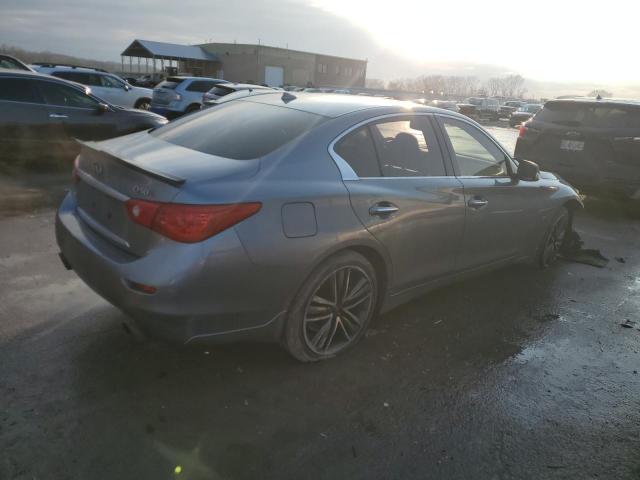 INFINITI Q50 BASE 2014 blue sedan 4d gas JN1BV7AR0EM691968 photo #4