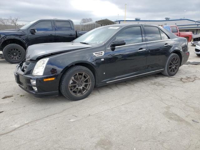 CADILLAC STS 2008 black sedan 4d gas 1G6DD67V780169103 photo #1