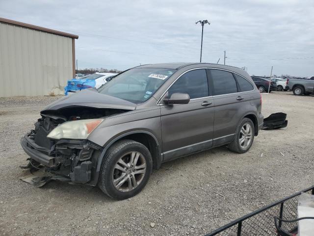 HONDA CR-V EXL 2010 silver  gas 5J6RE3H73AL010950 photo #1