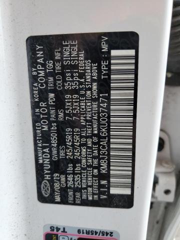 2019 HYUNDAI TUCSON LIM - KM8J3CAL6KU037471