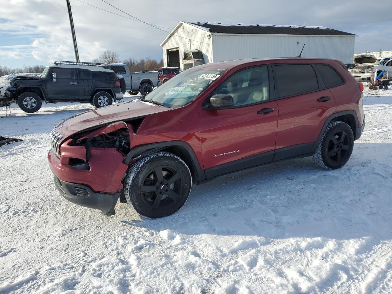  Salvage Jeep Grand Cherokee