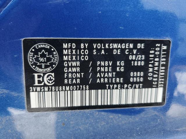 2024 VOLKSWAGEN JETTA COMF - 3VWSM7BU8RM007758