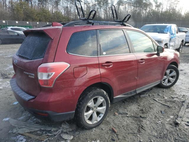 SUBARU FORESTER 2 2016 red  gas JF2SJARC6GH401378 photo #4