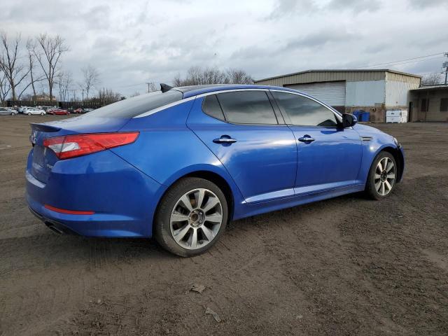 KIA OPTIMA SX 2012 blue  gas 5XXGR4A65CG046778 photo #4